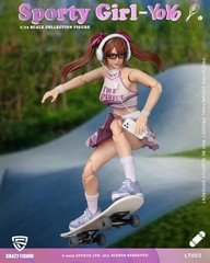 Crazy Figure 1:12 Sport Girl YOYO Action Figure LT005 IN USA