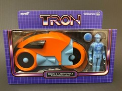 Disney Parks Tron Lightcycle Action Figures Red Yellow Orange 7 Figure Set