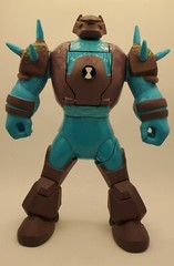 Ben 10 ☆ BEN – To – SHOCK – ROCK ☆ Figurine – Transformer ☆ 6.5 Inches ☆ Pre-Own