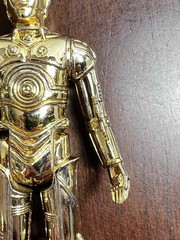 VINTAGE KENNER STAR WARS 1977 HONG KONG R2-D2 ARTOO SCOPE & C-3PO THREEPIO LOT