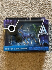 McFarlane Toys Avatar World of Pandora Tsutey & Direhorse Action Figure Set NEW