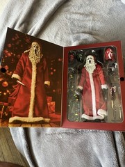 NECA Ghostface Scream Santa’s Slay Action Figure w/ Mask, Knife & Cane