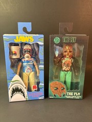 NECA Ben Cooper Jaws, Planet of the Apes, The Fly & Pee Wee Herman (opened)