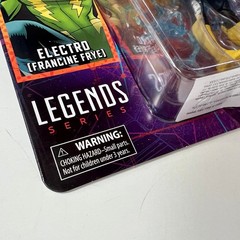 Hasbro Marvel Legends Spider-Man Retro Card Electro (Francine Frye) 6″ Figure