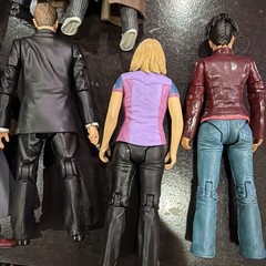 Lot of 8 Doctor Who Figures with random accessories