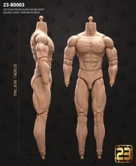 23Toys BD001/2/3/4/5/6 1/6 Male Action Figure Body for 12″ Hot Toy Phicen Head