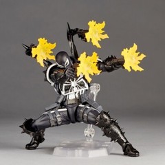 CT Toys Revoltech Amazing Yamaguchi Spider-Man Agent Venom Action Figure Boxed