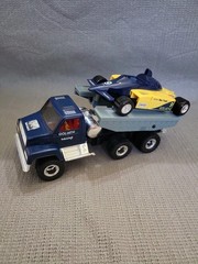 MASK Kenner Goliath transport and Goliath Race Car