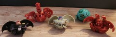 ​Bakugan Lot 5 Sabator 580G Neo Dragonoid Lumagrowl Linehalt Hawktor Vintage 520