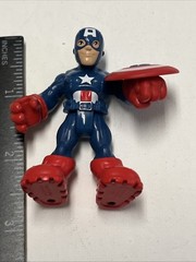 2015 Hasbro Heroes Marvel Superhero Squad 2.5″ Captain America Figure (A1)