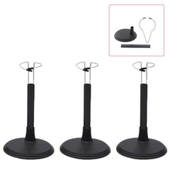 US 3Pcs Doll Stand Base Holder C Type for 8″ ~ 12″ Action Figures Toy Collection