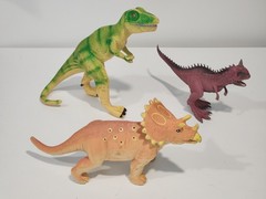 Huge Lot 100+ Dinosaur Toys Figures Dino T Rex Triceratops High Quality Bundle