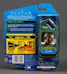 Avatar webcam i-TAG Col Miles Quaritch 3.75″ Action Figure 2009 Mattel New
