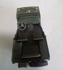 Vintage Beetle Bailey 1/32 Willys Jeep Military Vehicle
