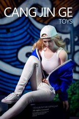 1/6 Sport Gym Hoodie Jacket Top Pants Set For 12″ PHICEN Hot Toys Female Figure