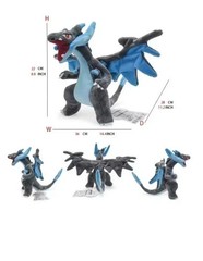 New Mega Charizard X Plush Soft Toy Doll Stuffed Animal Teddy 9″