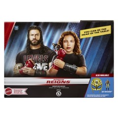 Roman Reigns (Role Play) and Main Event Figure Mattel WWE Toy Wrestling