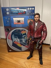 Hot Toys MMS421 Marvel Guardians of the Galaxy Vol 2 Star Lord Deluxe NO HELMET
