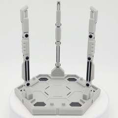 Hexa Base for 1:12 Scale Action Figures | Robot Mech Fortress | 3D Printed Toy