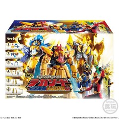No.1 Sentai Gozyuger Mini Pla 01 02 03 04 complete 24 BOX set Plastic model kit.
