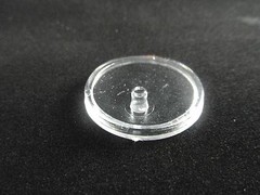 Action Figure Stand LOT of 20 – 1″ inch Clear, For Vintage Star Wars – T1c