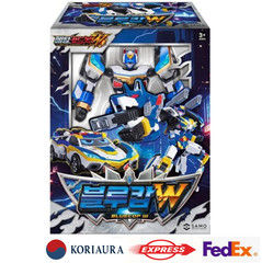 Metal Cardbot W BLUECOP W Transforming Patrol Car Robot Korean Toy 2025