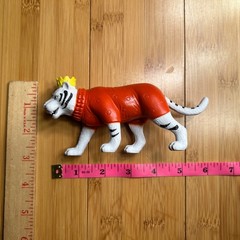 Ankyo Kidcore Whimsical Multicolor Circus Animal Tiger Figure Toy, Cake Topper
