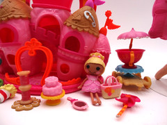 Lalaloopsy Tinies Sew Royal Castle Rainbow Cinder Slippers Doll Mini Cinder Clot