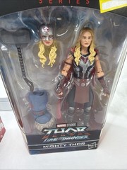 2X Marvel GORR , MIGHTY THOR Action Figures Love And Thunder Hasbro