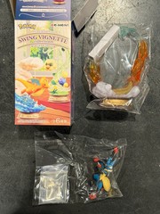 Mega Lucario Pokémon center Re-Ment Swing Vignette Series 4 rement Figure