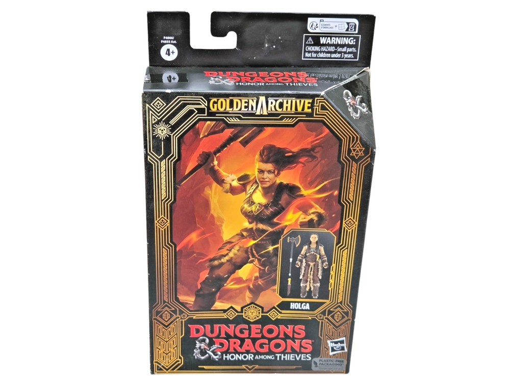 Hasbro Golden Archive Dungeons & Dragons Honor Among Thieves Holga Action Figure