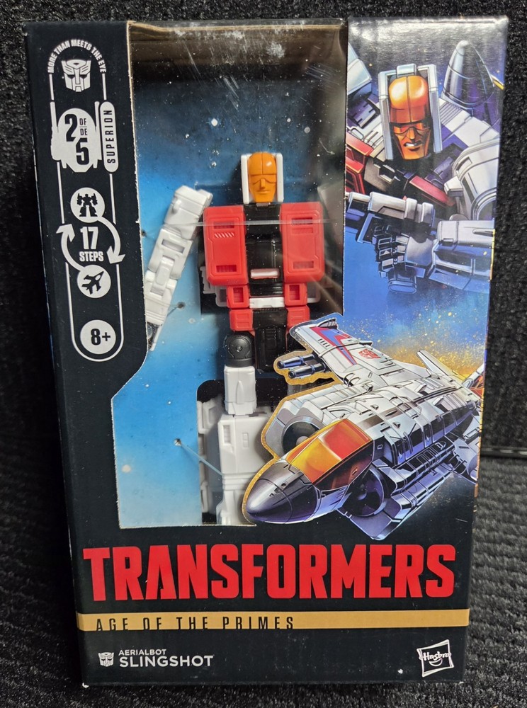 Transformers Slingshot action figure Age of the Primes Autobot NIB.