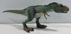Custom Mattel Jurassic World Bull Buck T-Rex Rebirth Inspired Green Rex Escape