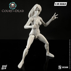 Immortal Ivory Female Court of the Dead Action Figure Blank 1:18th Scale