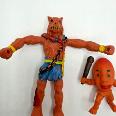 Arco The Other World Weapons Master Wolf and Jip Figures 1983