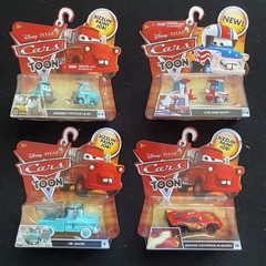 Disney Pixar Cars Toons: Every Single. The COMPLETE Set in MINT Packages