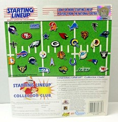 STARTING LINEUP 1997 BRETT FAVRE MVP Sticker – GREEN BAY PACKERS – VGC