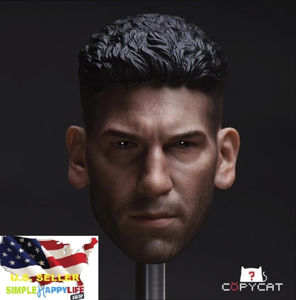 1/6 Punisher Head Sculpt 1.0 Jon Bernthal For Hot Toys PHICEN Male Figure ❶USA❶