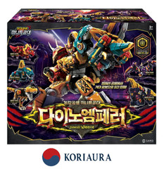 Miniforce Dinoid Warrior DINO EMPEROR +DINO COMMANDER Set Transformer Robot 2025