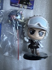 Hot Toys Star Wars Bobble Head Cosbi 3” Figure Balloon Series HAN SOLO HOTH NEW