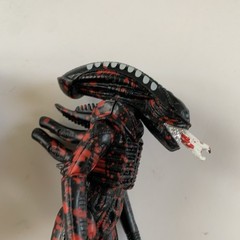 2018 Super7 ReAction Alien & 2020 Greenbrier Kharn Brute Action Figures