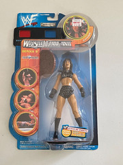 WWF WWE WrestleMania XVII Series 9 Chyna action figure Jakks 2001 NEW Real Scan