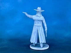 Action Figure Ghost of a cowboy Collectible Miniature Unpainted 1/32 scale 60mm