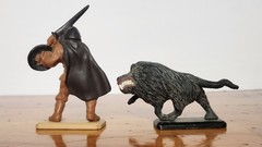 Tonka Willow Figures Lot Airk Thaughbaer And Death Dog 3 1/2 Inch Figures
