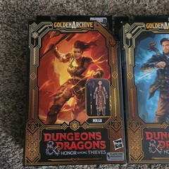 Lot Of 3 Dungeons & Dragons Action Figures Holga Edgin & Simon NEW