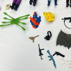 1980s 1990s GI Joe ARAH 3.75 Action Figures Lot 42 Figures Weapons Accessories