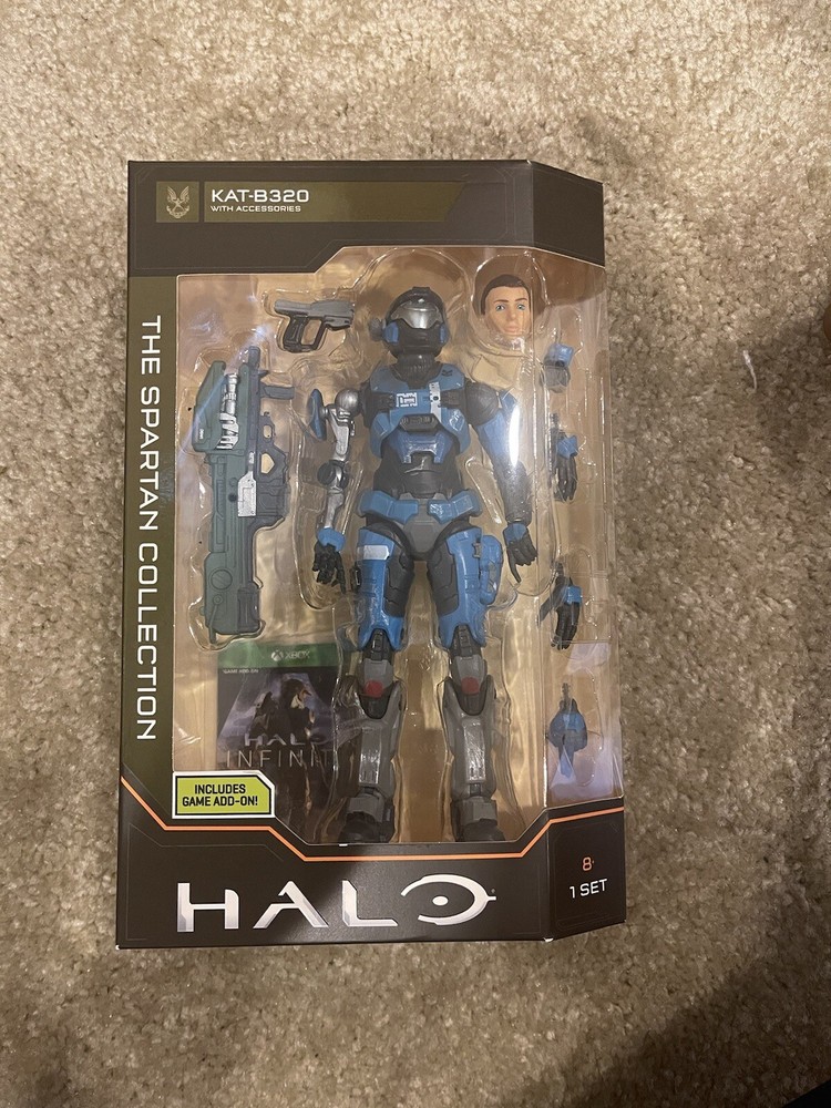 HALO 6.5″ The Spartan Collection UNSC KAT-B320 w/Accessories Action Figure