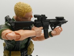 Custom 1:12 Scale HK 416 Assault Rifle for 6″ GI JOE Classified Action Figures