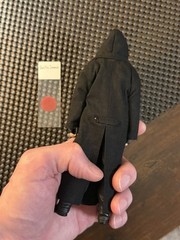 Dexter TV Show Action Figure Black Hooded Coat Fabric/Plastic w/ Accessory