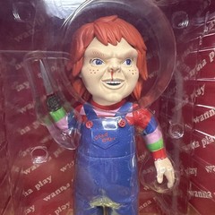 Chucky Deluxe Vinyl Figure Culturefly 9″ Good Guys Charles Lee Ray New Sealed